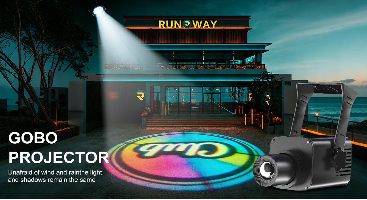 Restaurant & Bar Branding with Logo Projectors