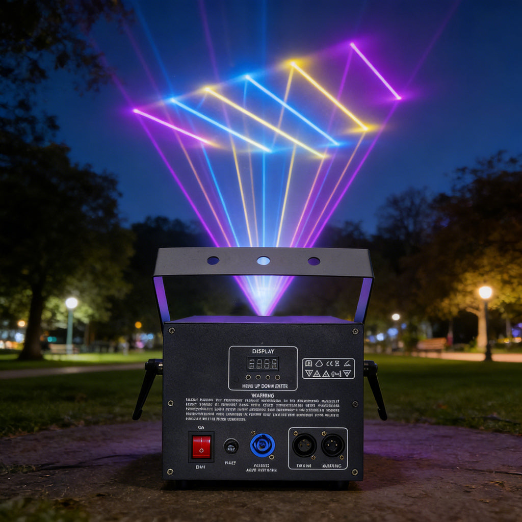 Latest 3W Full Color RGB Laser Light Projection