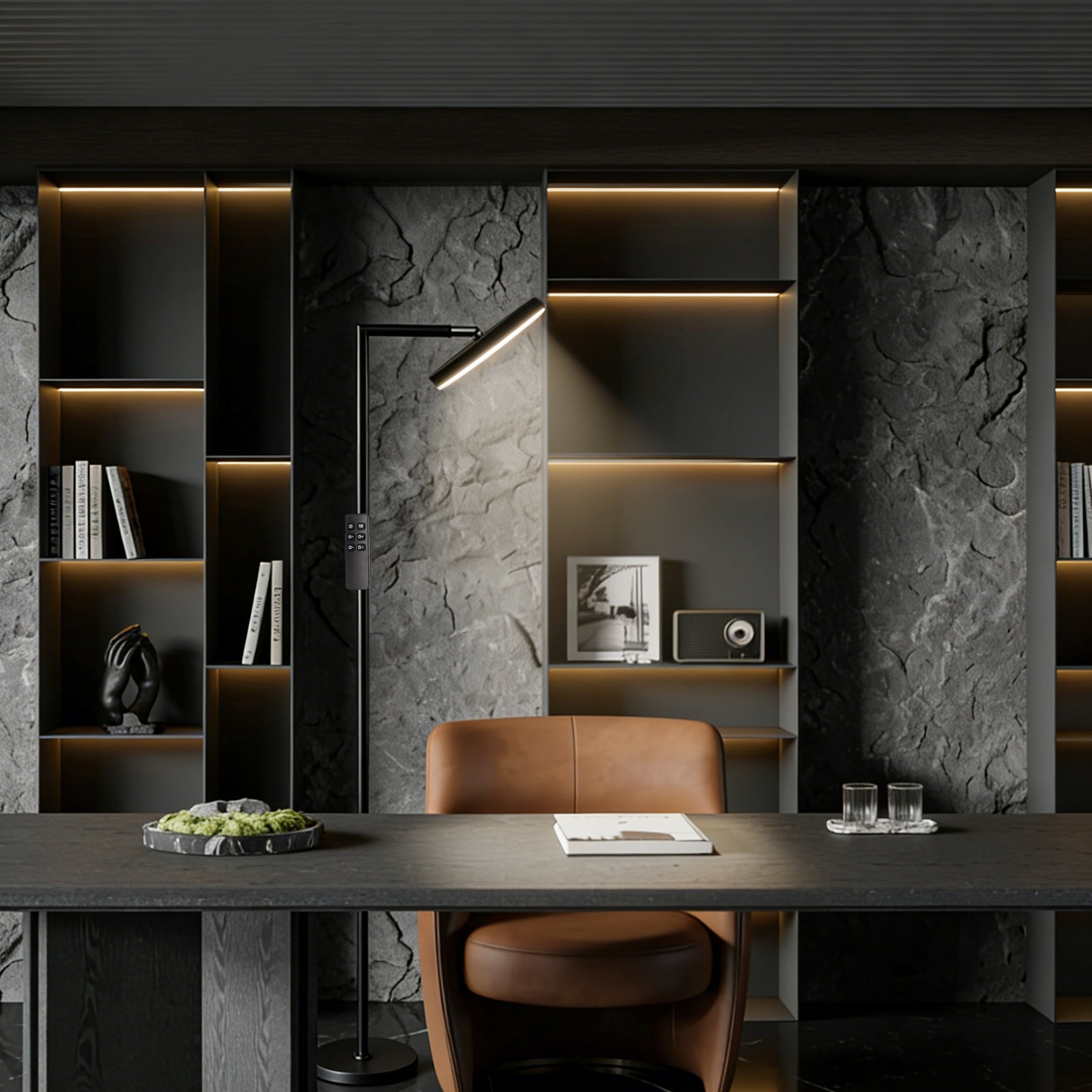 Adjustable Metal Flippable Head Standing Lamp for Home Use