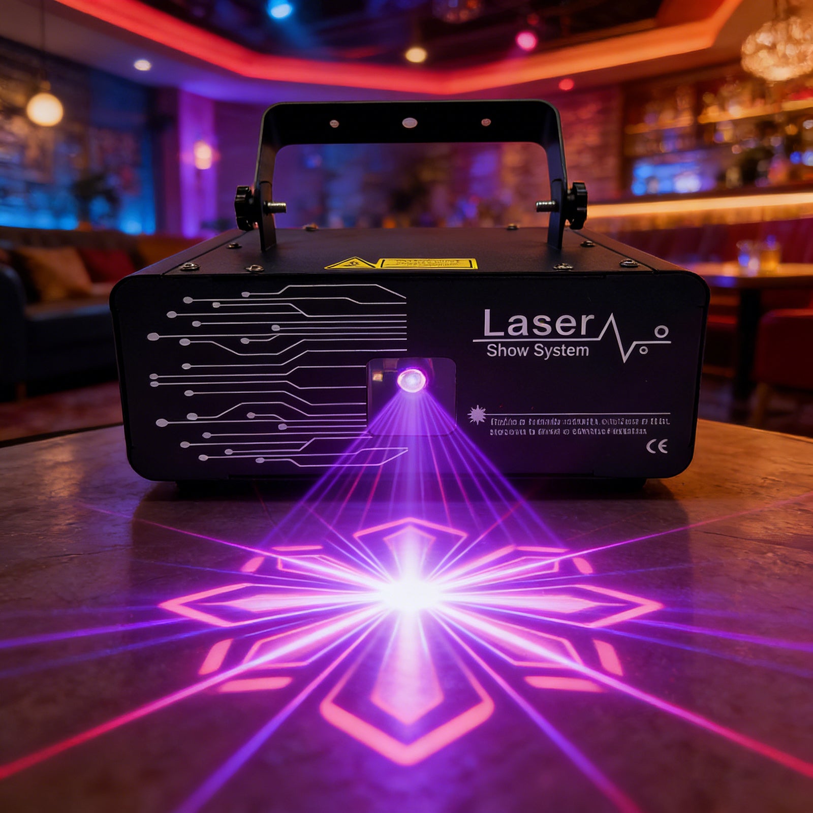 500mW Full Color Animated DMX Laser Light