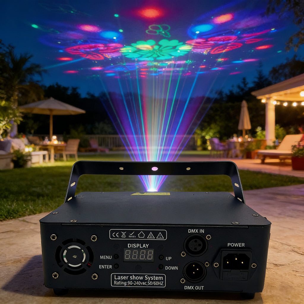500mW Full Color Animated DMX Laser Light