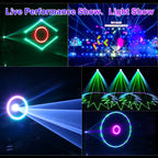10W Moving Head Laser Light with APP Control Durable Design for DJ Lights