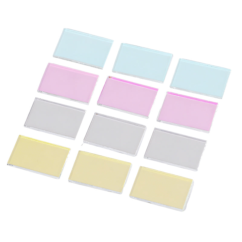 Dichroic Beam Splitter 2.5cm High Temperature Resistant Half-Silvered Mirror Color Filter