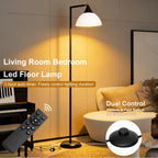 Upward-Facing Horn-Shaped Lamp with Flat Shade & Bendable Home Light