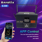 Full HD Laser-Source Music-Sync Christmas Rain-Effect Laser Projector