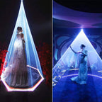 anime mini laser stage lighting