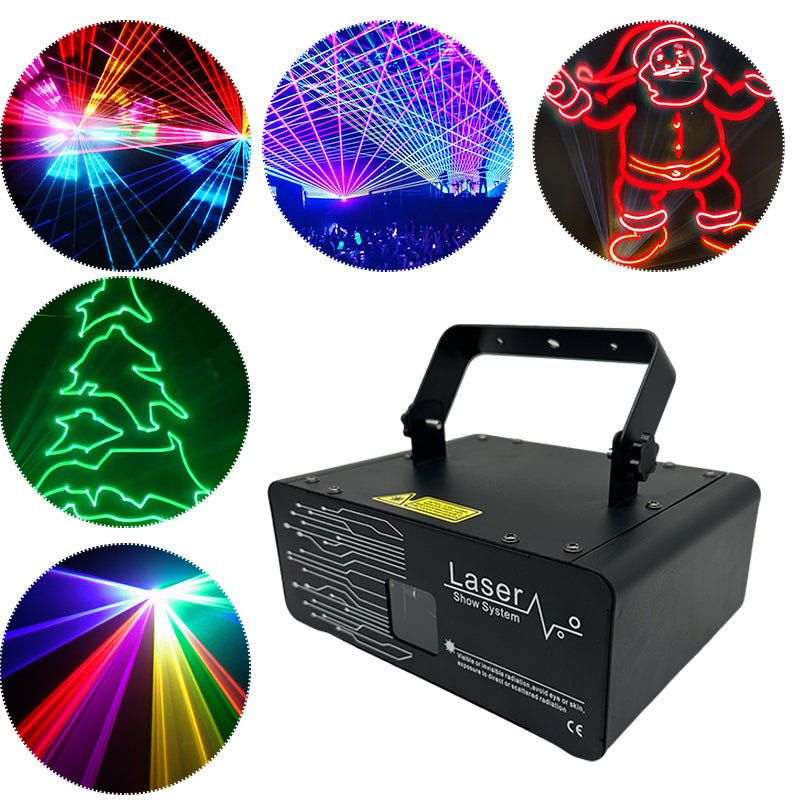 1000mW Full Color Animated DMX Laser Light
