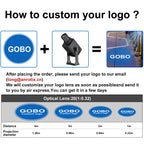 Custom SIXI Logo Gobo Projector Outdoor Waterproof High Definition Business Storefront Sign Projection Light