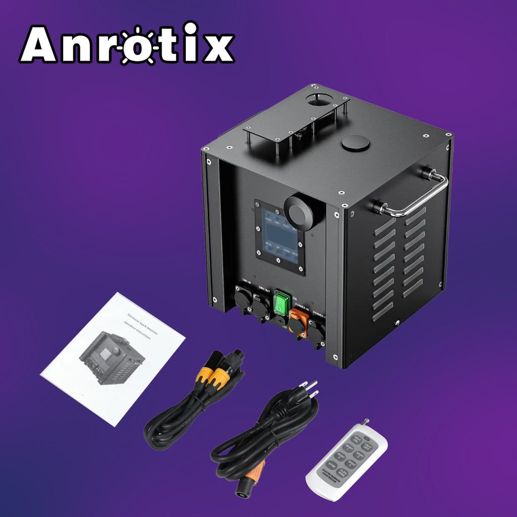 Cold sparkle machine，750w IP65 Waterproof outdoor 2.5-5.5m Fountain Effect