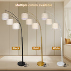 Adjustable Floor Lamp for Three Head Remote-Controlled Lamp