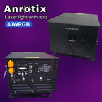 40W Laser Light  with Flight Case RGB Waterproof