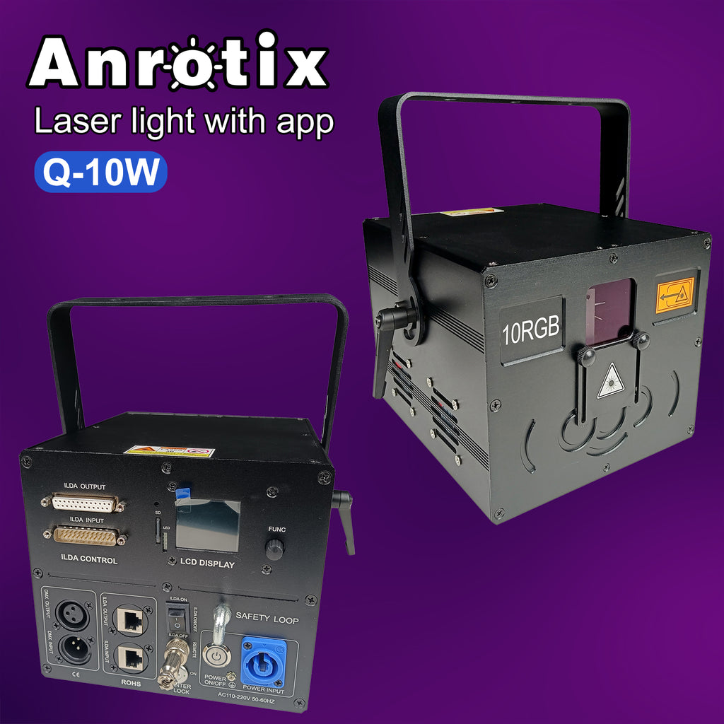 10W laser light with app control
