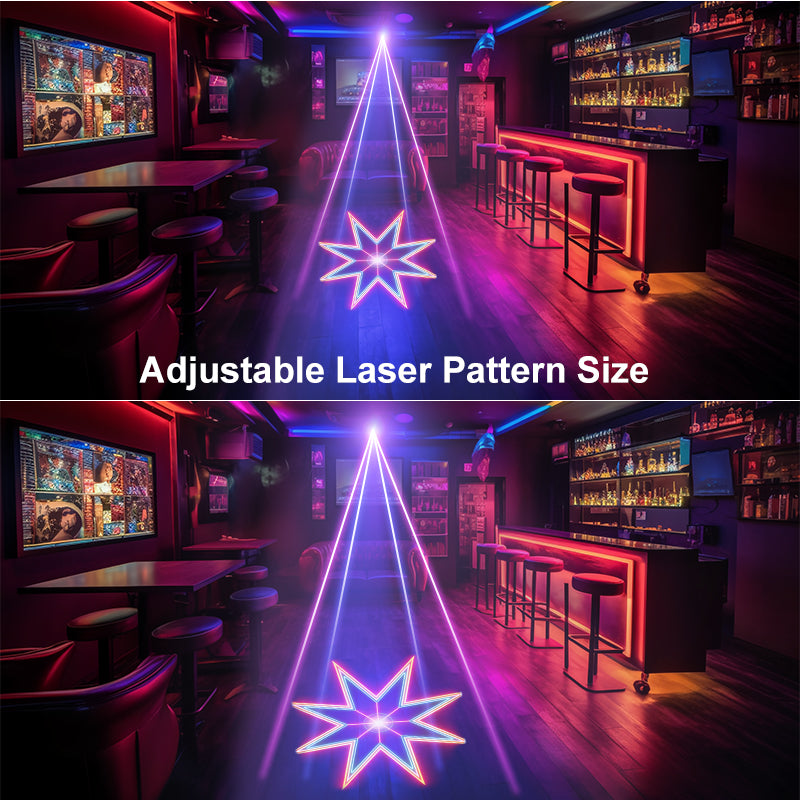 Mini RGB Animation Laser Disco Light