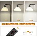 Upward-Facing Horn-Shaped Lamp with Flat Shade & Bendable Home Light