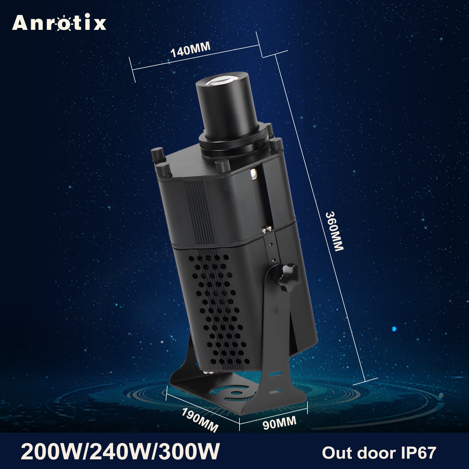 DALIUFU Logo Gobo Projector HD Logo Weatherproof Projection Light