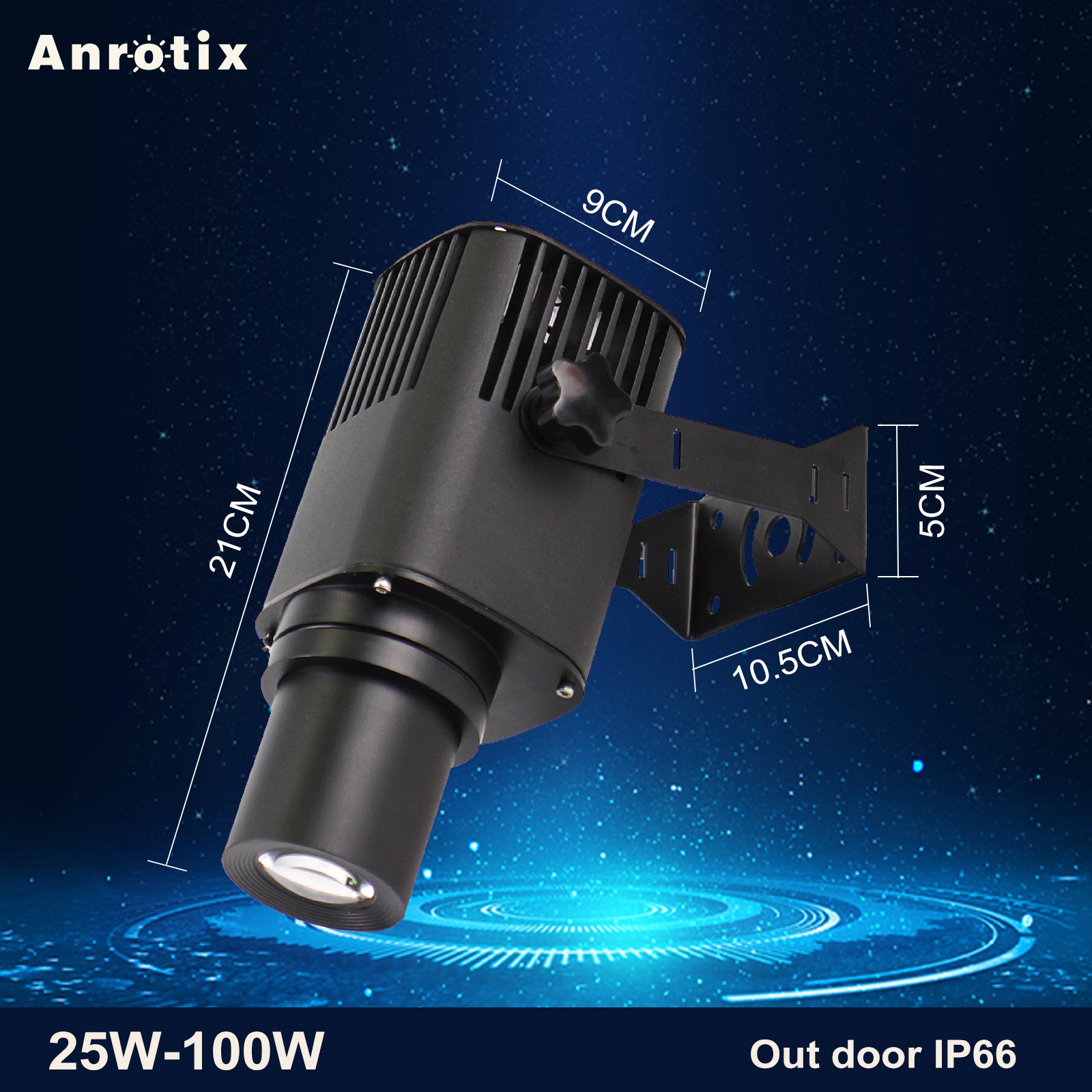 Custom SIXI Logo Gobo Projector Outdoor Waterproof High Definition Business Storefront Sign Projection Light