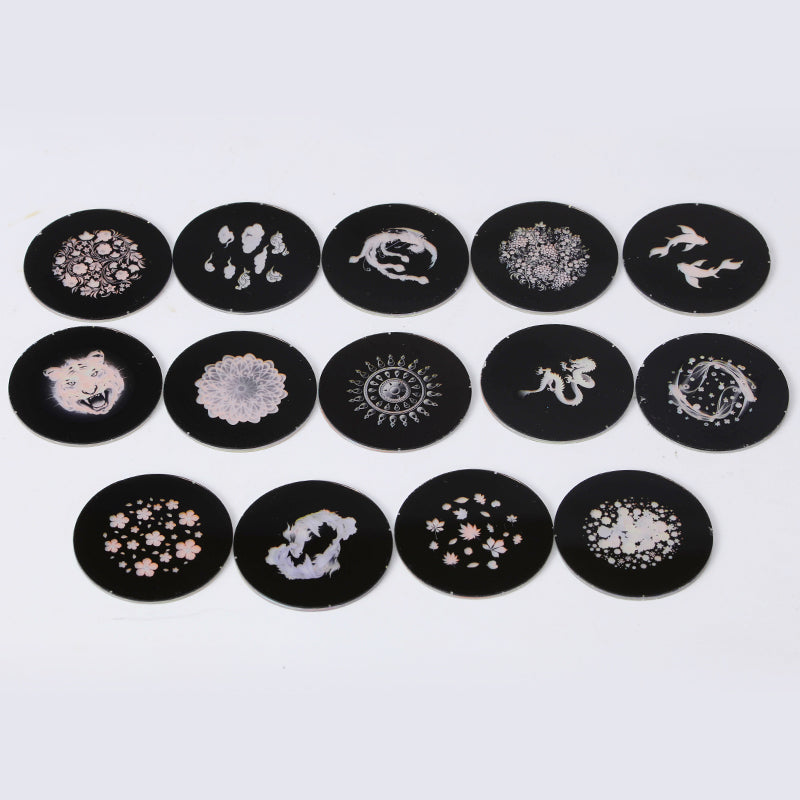 Custom Glass Blank Gobo 1 Color Glass Gobo