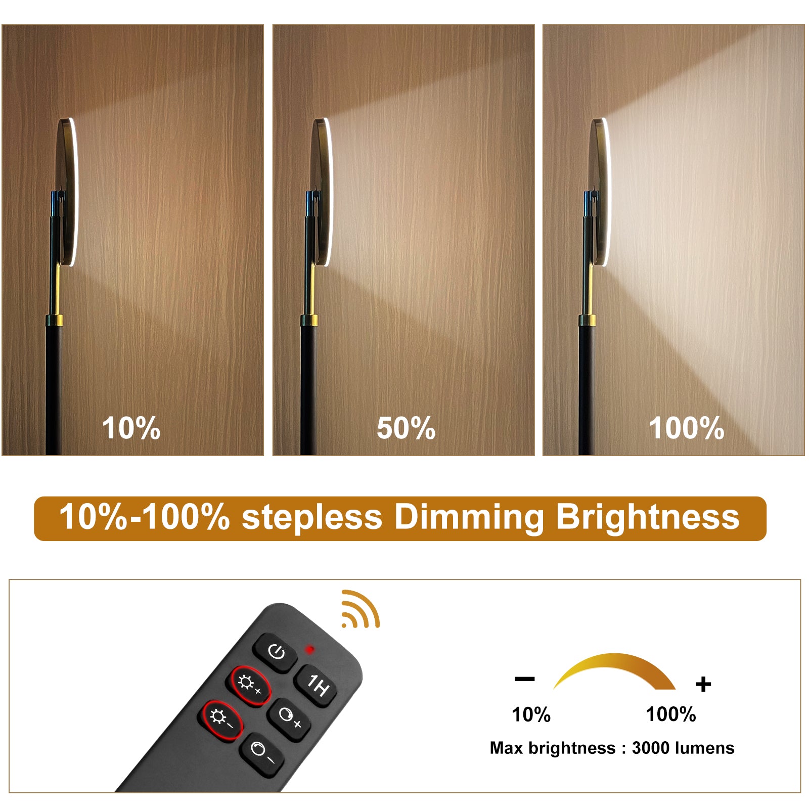 Wooden Pole High-Pressure Upward Lamp