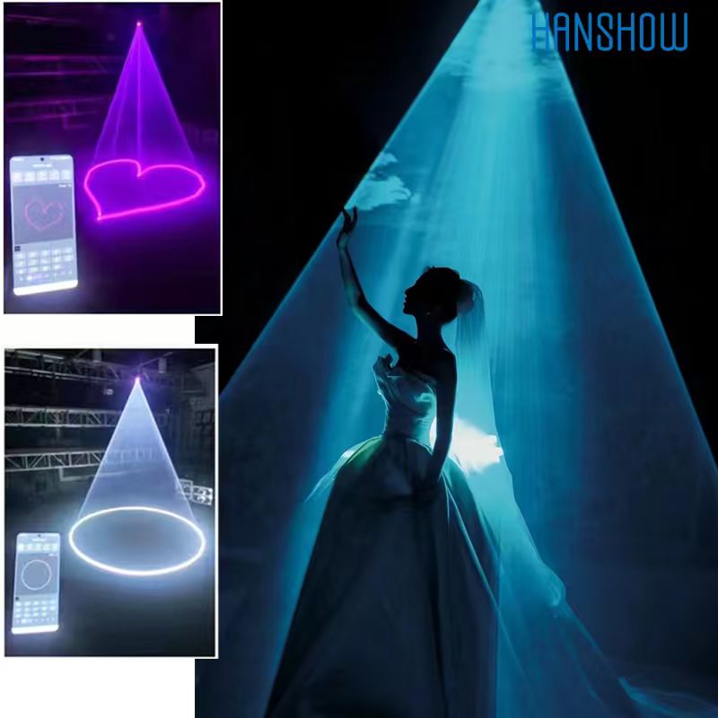 5W Laser Light With App Control , 3D Animation Laser Projector