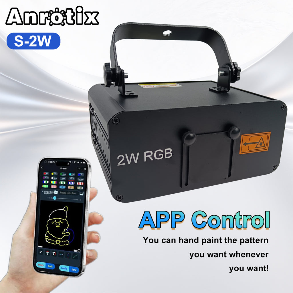 anime mini laser stage lighting