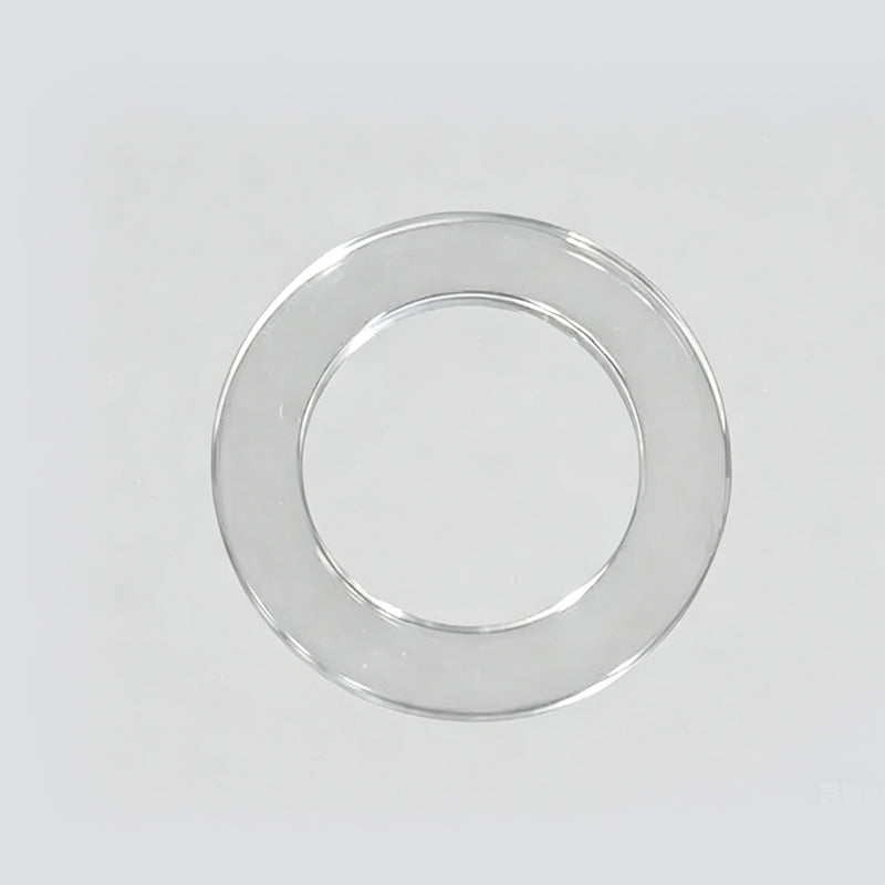 Transparent Quartz Ring, Opaque Quartz Ring, Quartz Glass Flange, High Temperature Resistant Frosted Quartz Circular Insulating Ring