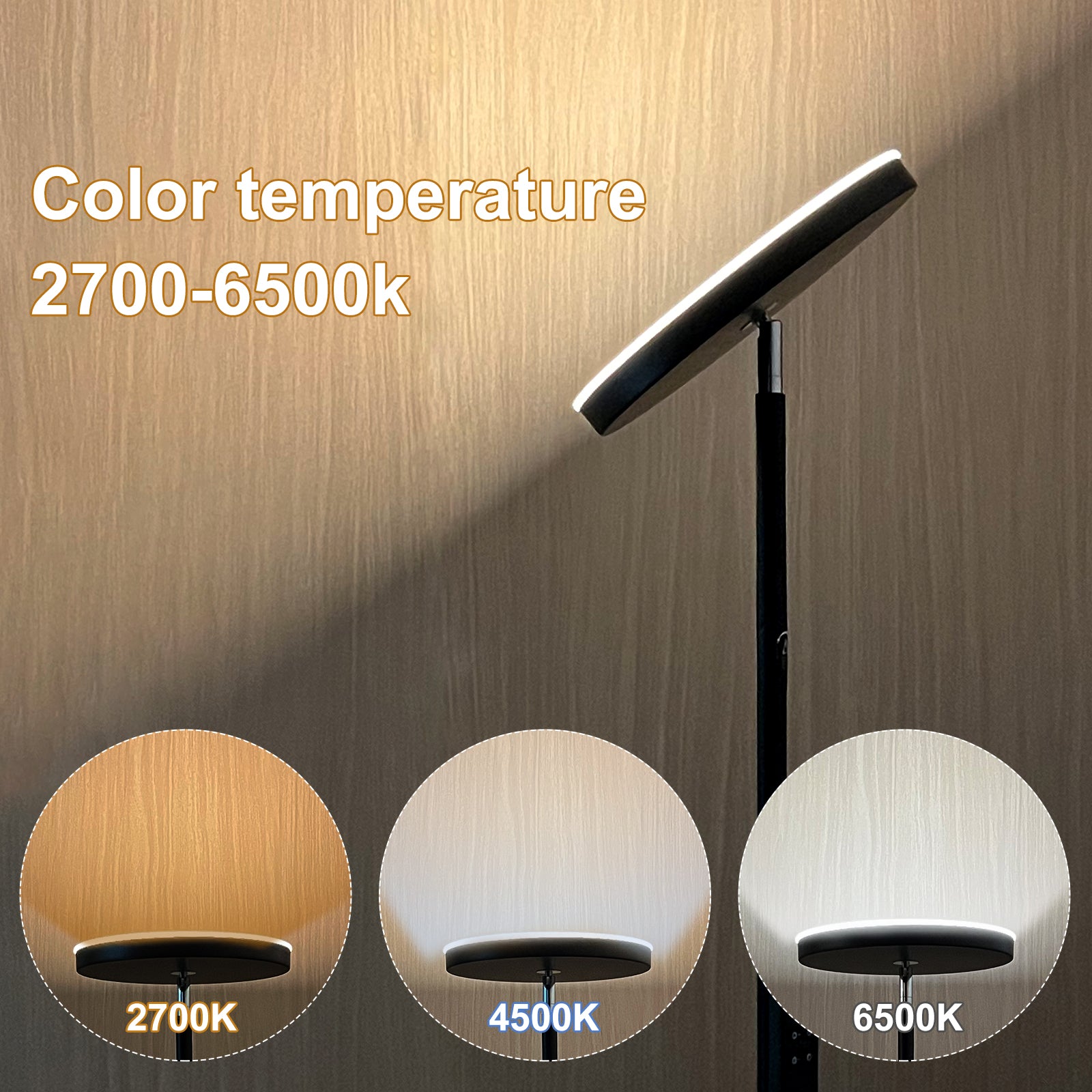 color temperature led floor lamp