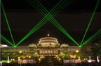 Commercial show machine sky beam 20 watt rgb projector programmable outdoor lazer light