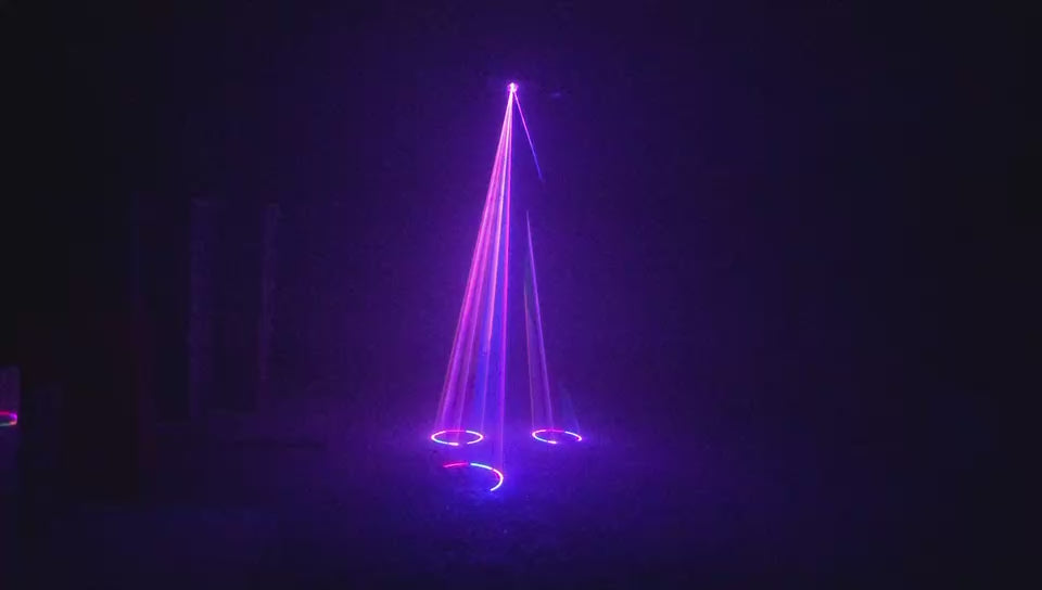1000mW Full Color Animated DMX Laser Light