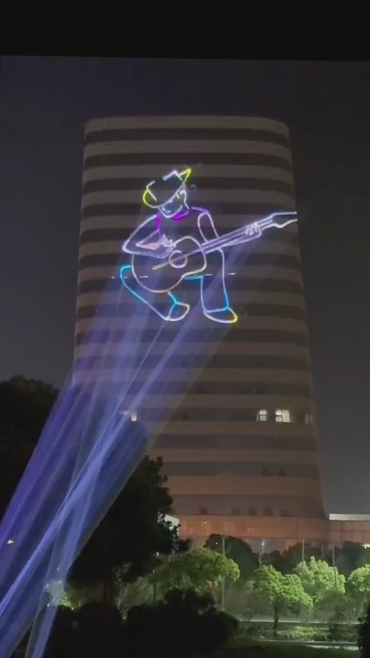 40W Laser Light  with Flight Case RGB Waterproof